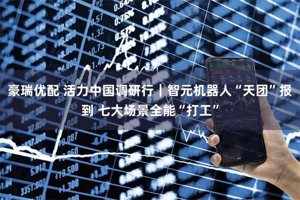 豪瑞优配 活力中国调研行｜智元机器人“天团”报到 七大场景全能“打工”